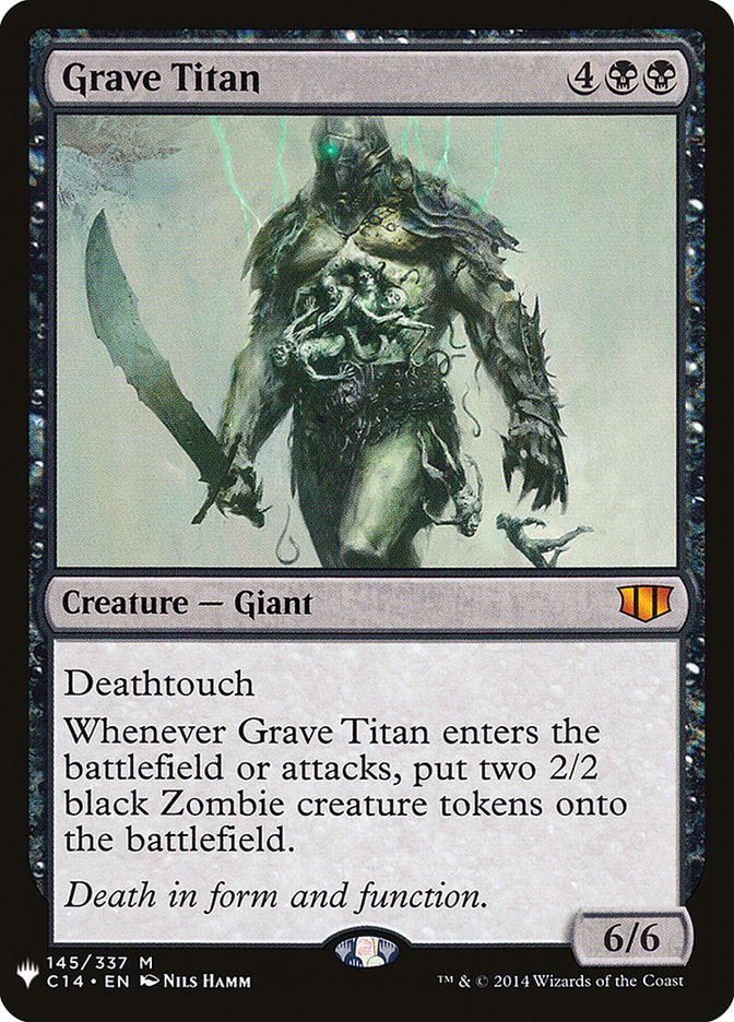 Grave Titan [Mystery Booster] - Evolution TCG