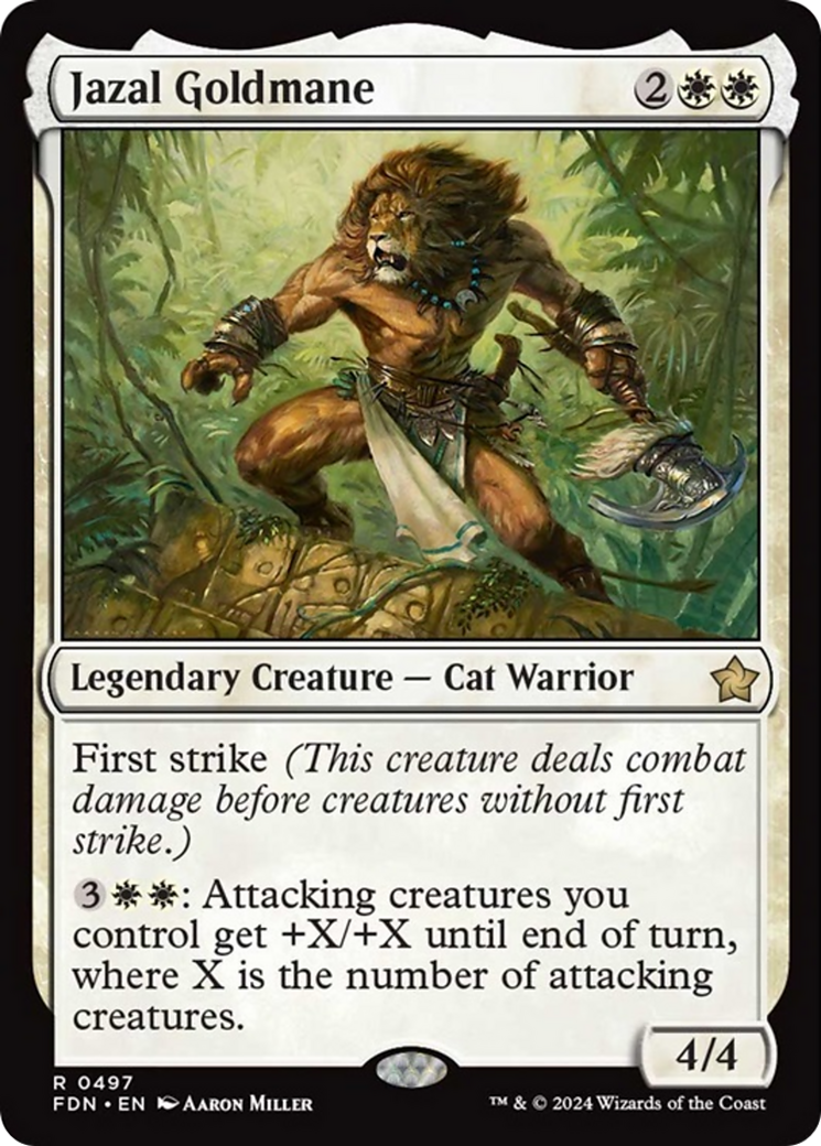 Jazal Goldmane [Foundations] - Evolution TCG