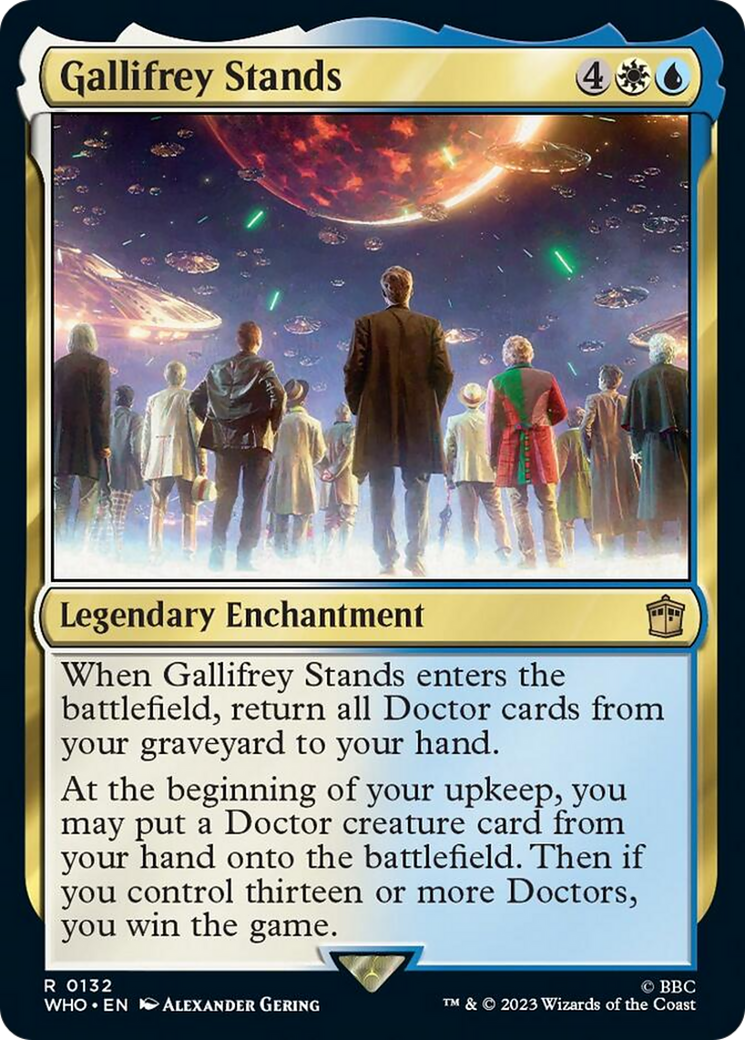 Gallifrey Stands (Extended Art) [Doctor Who] - Evolution TCG