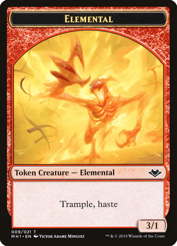 Elemental Token (009/021) [Modern Horizons Tokens] - Evolution TCG