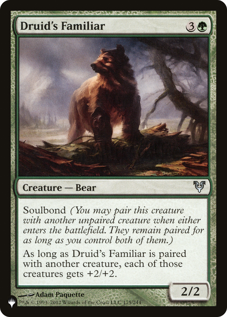 Druid's Familiar [The List] - Evolution TCG