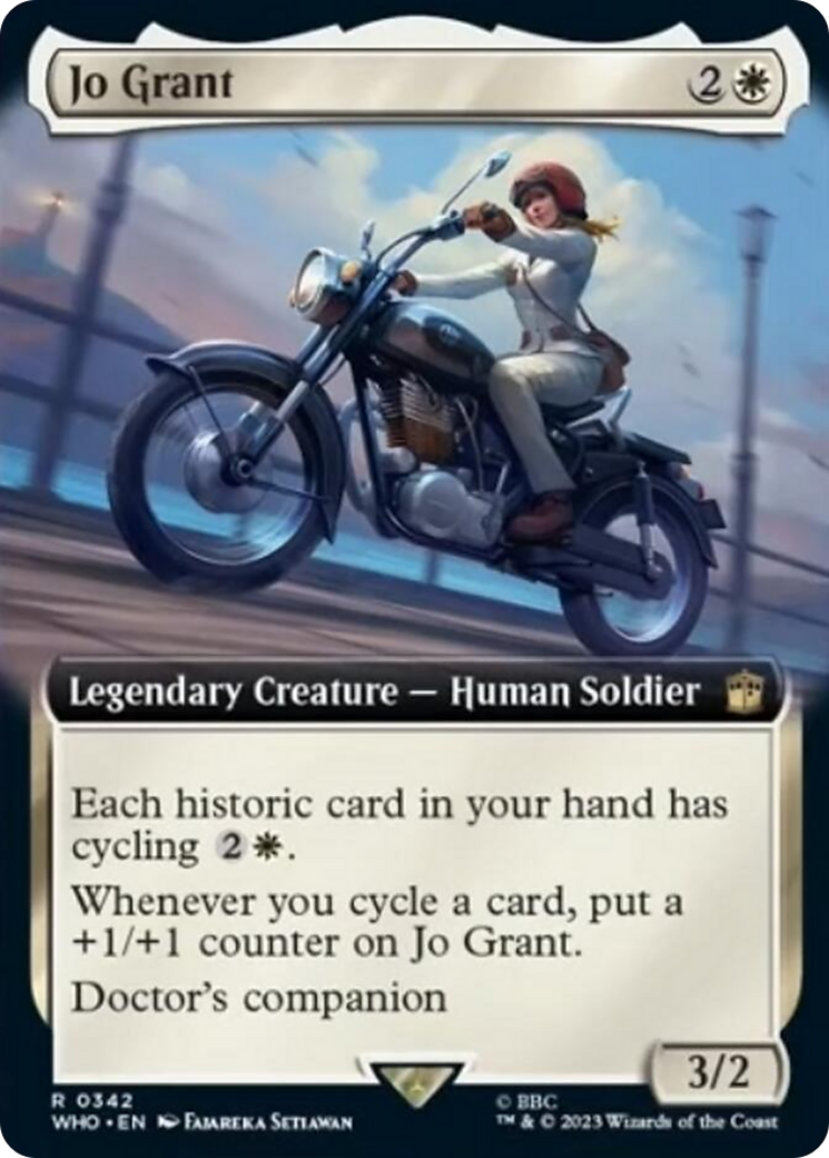 Jo Grant (Extended Art) [Doctor Who] - Evolution TCG