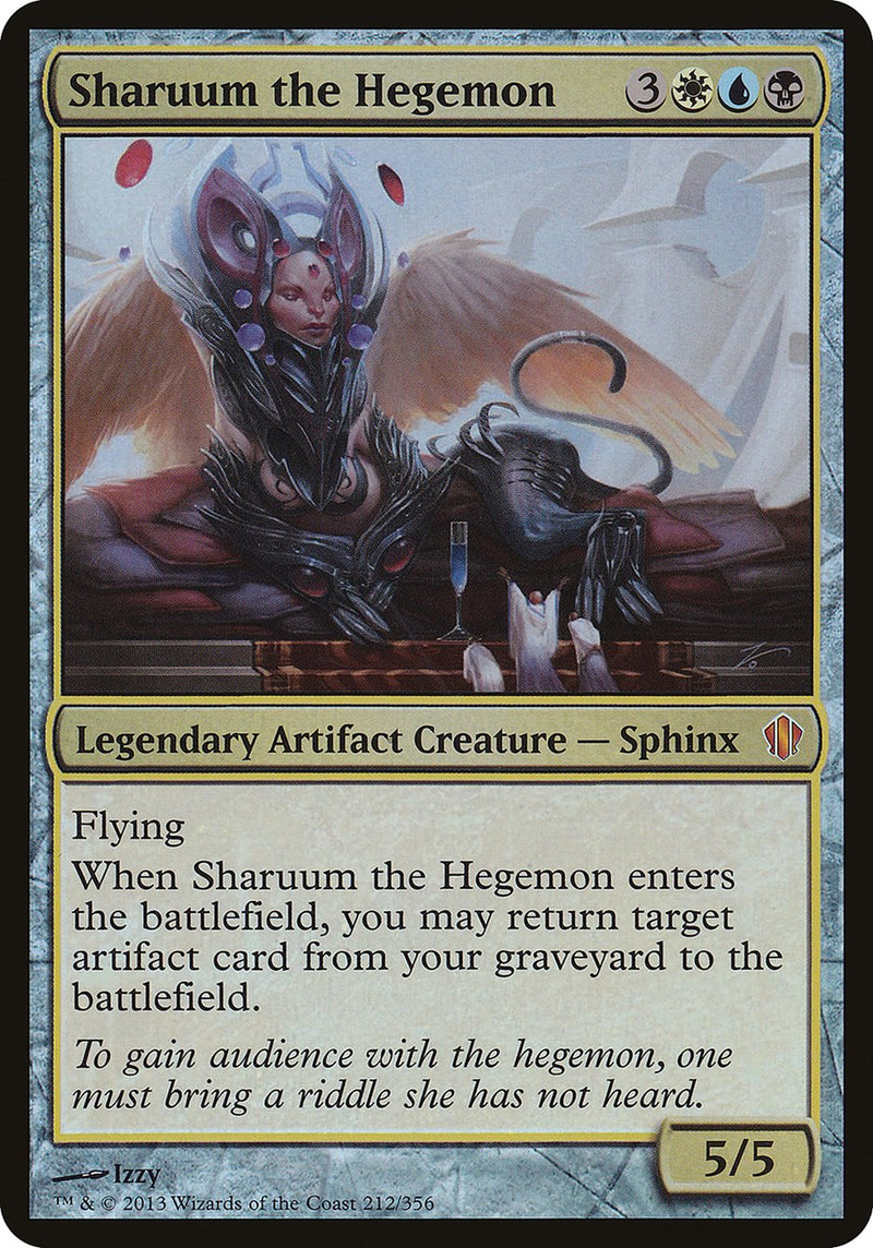 Sharuum the Hegemon (Oversized) [Commander 2013 Oversized] - Evolution TCG