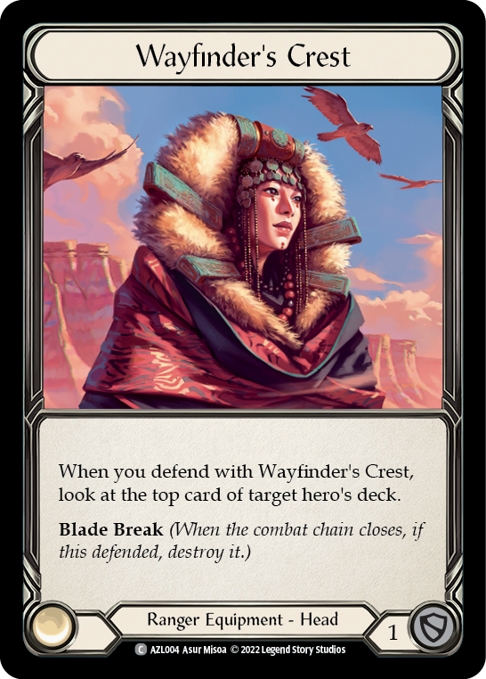Wayfinder's Crest [AZL004] (Outsiders Azalea Blitz Deck) - Evolution TCG