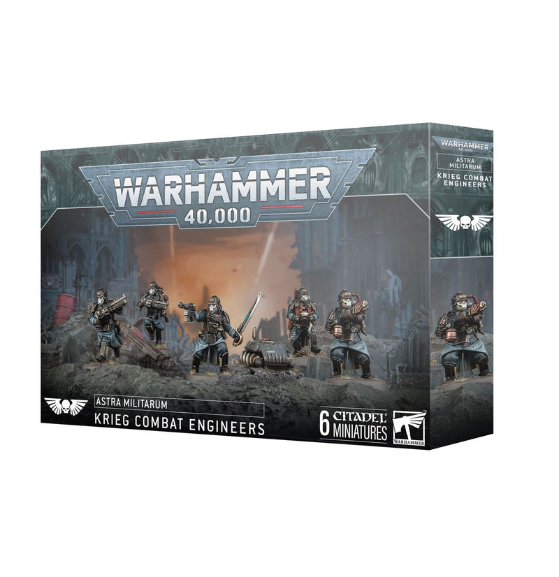 Warhammer 40,000: Astra Militarum - Krieg Combat Engineers - Evolution TCG