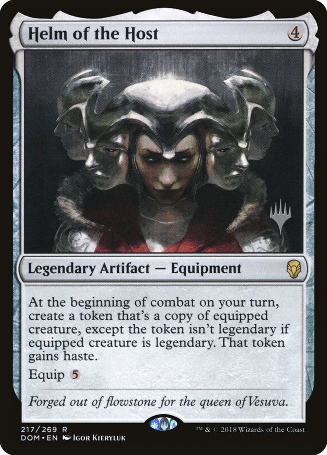 Helm of the Host (Promo Pack) [Dominaria Promos] - Evolution TCG