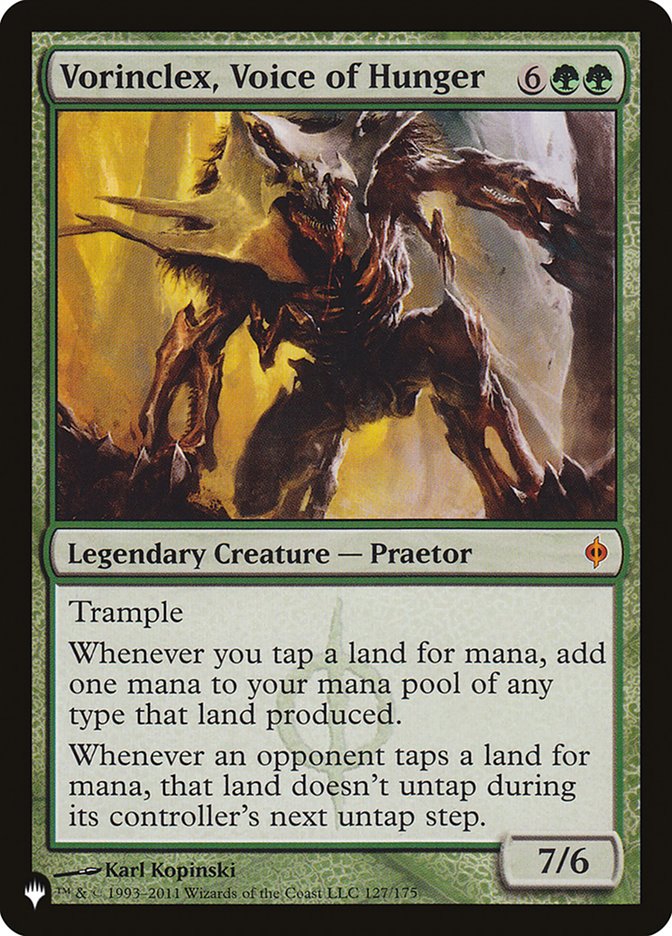 Vorinclex, Voice of Hunger [The List] - Evolution TCG