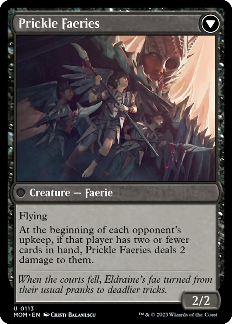 Invasion of Eldraine // Prickle Faeries [March of the Machine] - Evolution TCG