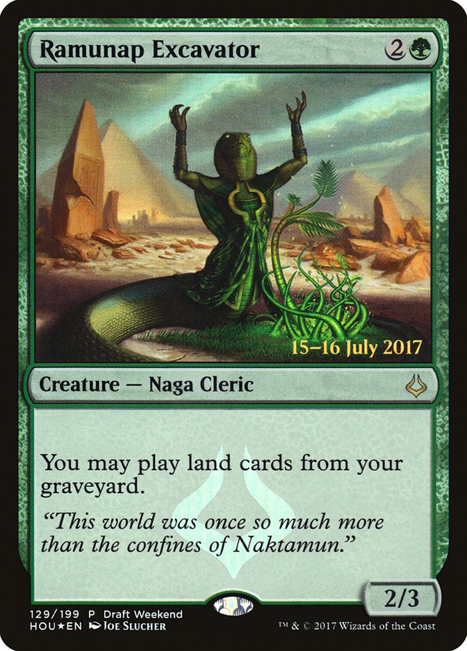 Ramunap Excavator (Draft Weekend) [Hour of Devastation Promos] - Evolution TCG