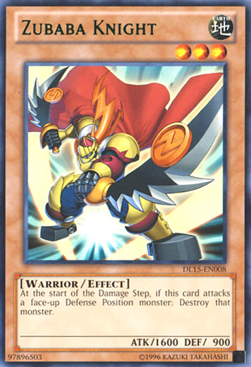 Zubaba Knight (Green) [DL15-EN008] Rare - Evolution TCG