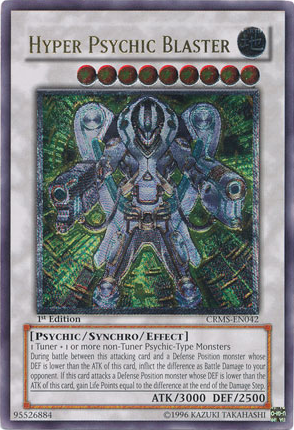 Hyper Psychic Blaster [CRMS-EN042] Ultimate Rare - Evolution TCG