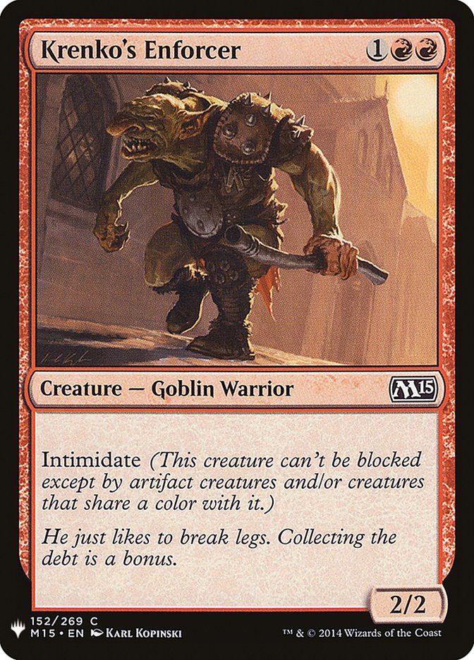 Krenko's Enforcer [Mystery Booster] - Evolution TCG