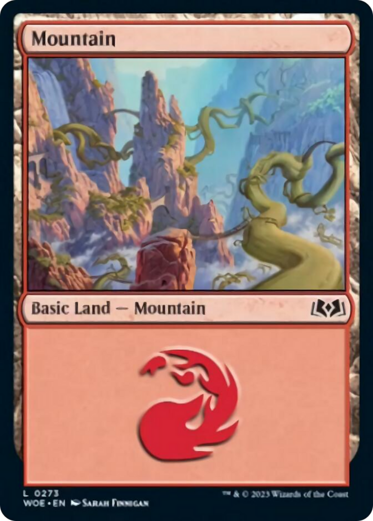 Mountain (0273) [Wilds of Eldraine] - Evolution TCG