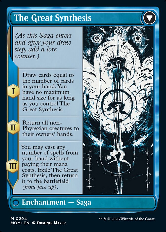 Jin-Gitaxias // The Great Synthesis (Showcase Planar Booster Fun) [March of the Machine] - Evolution TCG