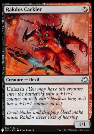 Rakdos Cackler [The List] - Evolution TCG