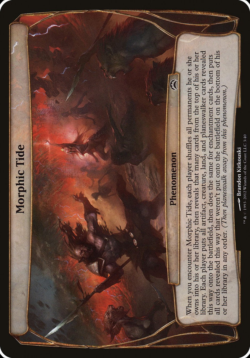 Morphic Tide (Planes) [Planechase 2012 Planes] - Evolution TCG