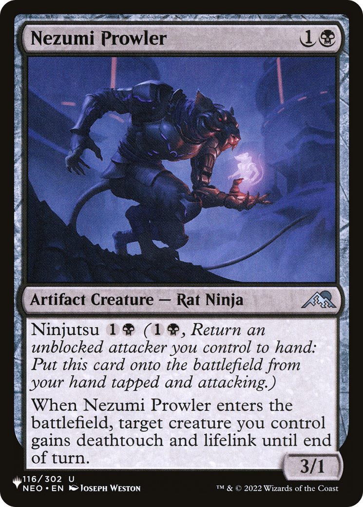 Nezumi Prowler [The List] - Evolution TCG