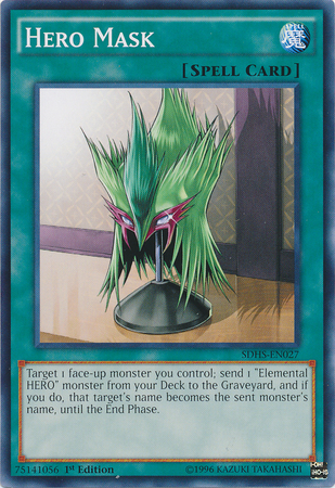Hero Mask [SDHS-EN027] Common - Evolution TCG