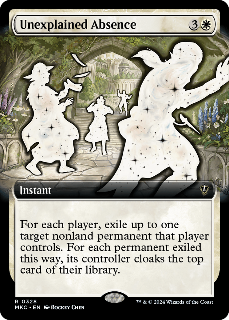 Unexplained Absence (Extended Art) [Murders at Karlov Manor Commander] - Evolution TCG