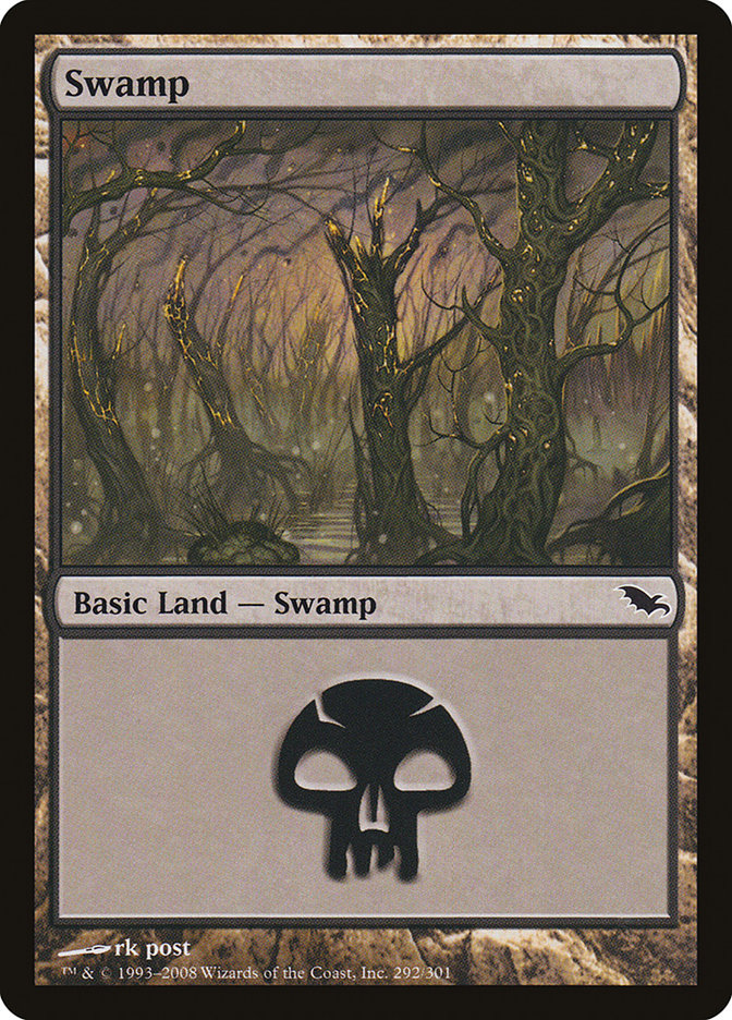 Swamp (292) [Shadowmoor] - Evolution TCG