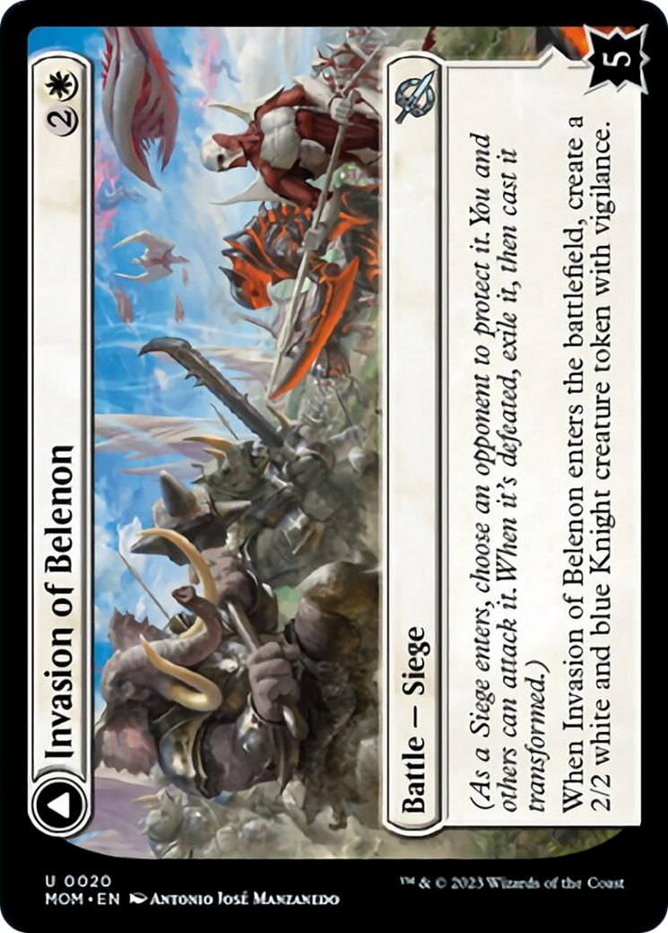 Invasion of Belenon // Belenon War Antherm [March of the Machine] - Evolution TCG