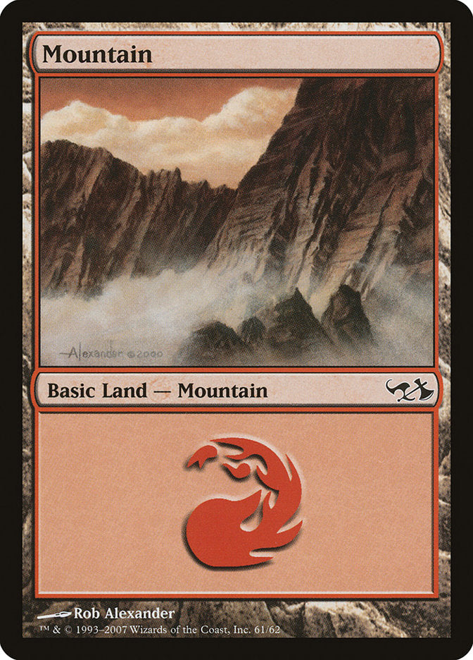Mountain (61) [Duel Decks: Elves vs. Goblins] - Evolution TCG