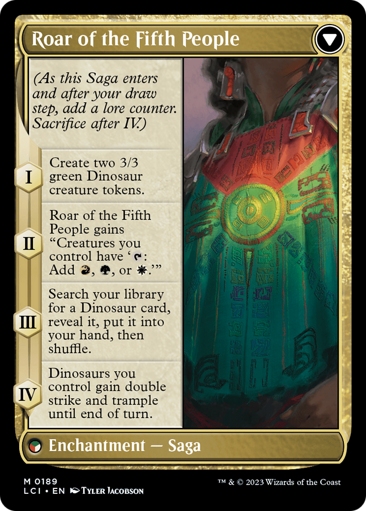 Huatli, Poet of Unity // Roar of the Fifth People [The Lost Caverns of Ixalan] - Evolution TCG