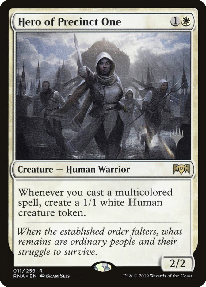 Hero of Precinct One (Promo Pack) [Ravnica Allegiance Promos] - Evolution TCG