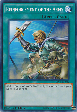 Reinforcement of the Army [SDHS-EN032] Common - Evolution TCG