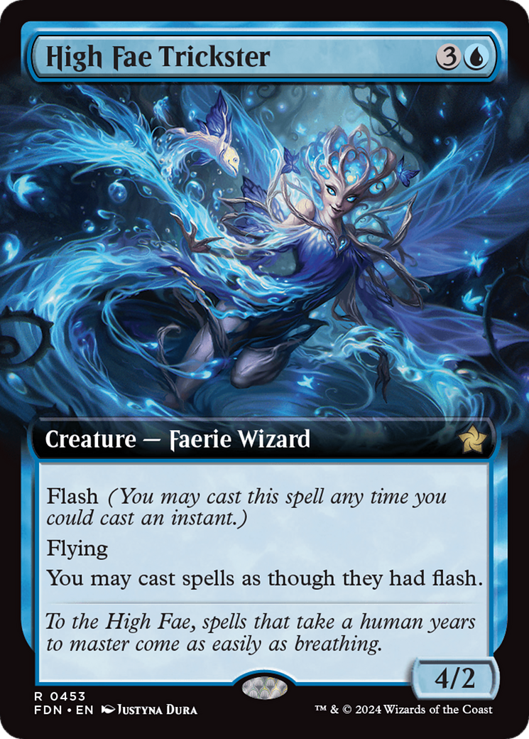 High Fae Trickster (Extended Art) [Foundations] - Evolution TCG