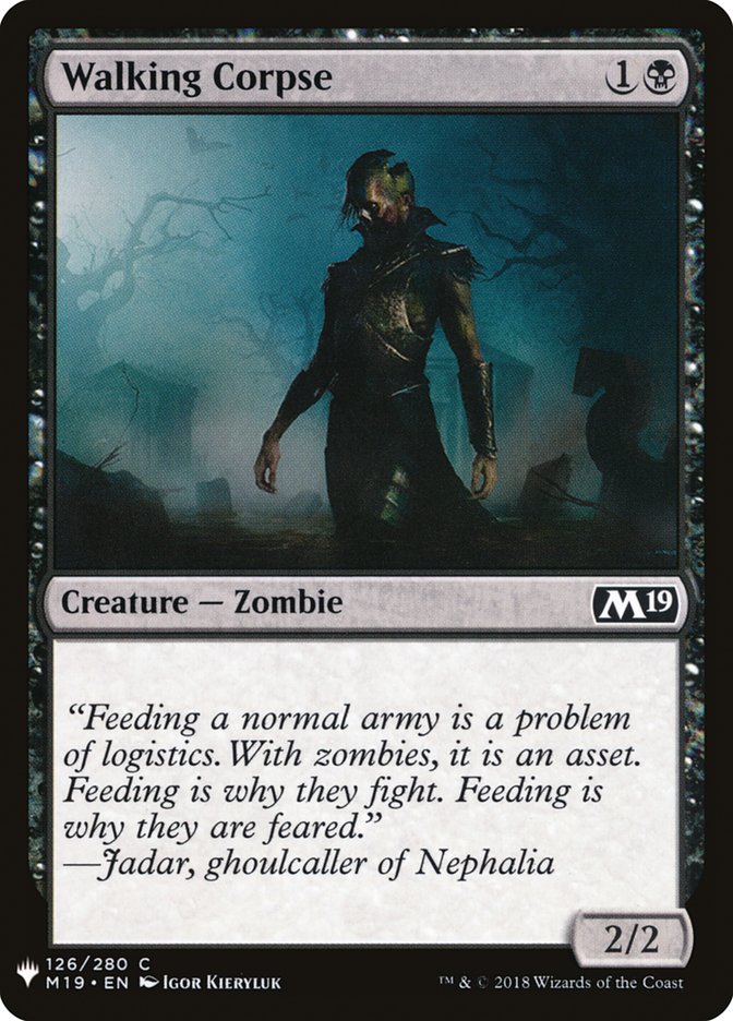 Walking Corpse [Mystery Booster] - Evolution TCG