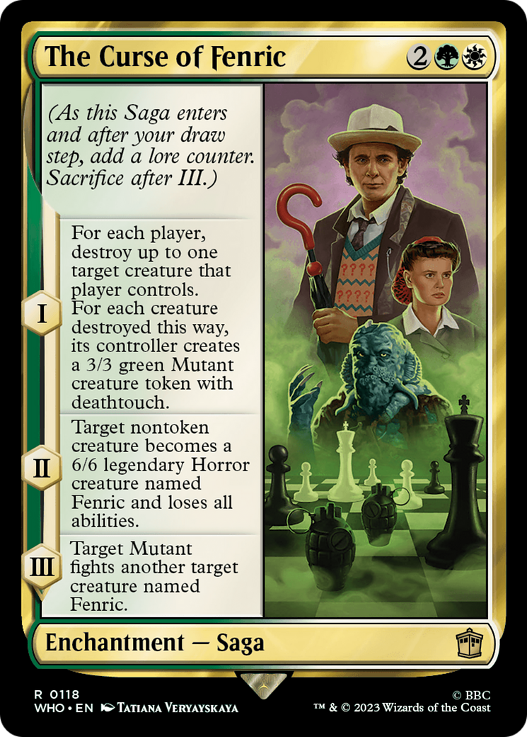 The Curse of Fenric [Doctor Who] - Evolution TCG