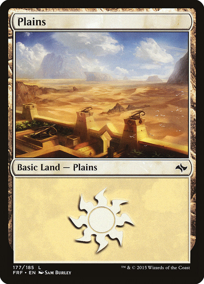 Plains (177) [Fate Reforged] - Evolution TCG