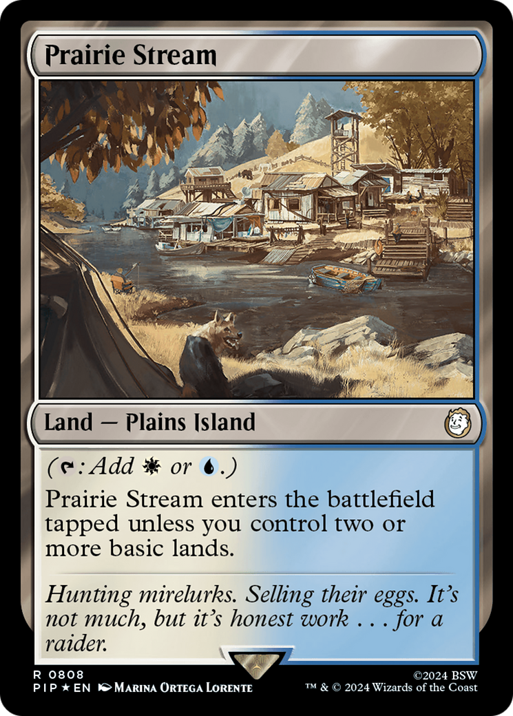 Prairie Stream (Surge Foil) [Fallout] - Evolution TCG