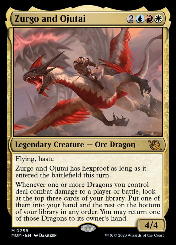 Zurgo and Ojutai [March of the Machine] - Evolution TCG