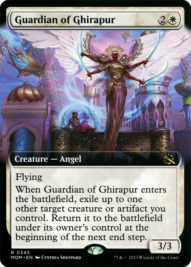 Guardian of Ghirapur (Extended Art) [March of the Machine] - Evolution TCG