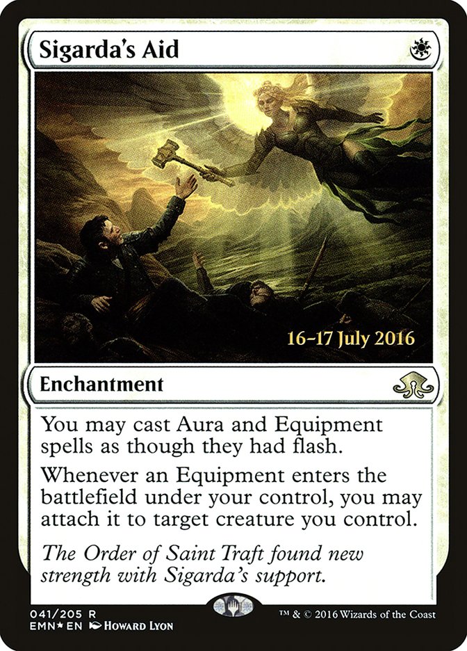Sigarda's Aid [Eldritch Moon Prerelease Promos] - Evolution TCG