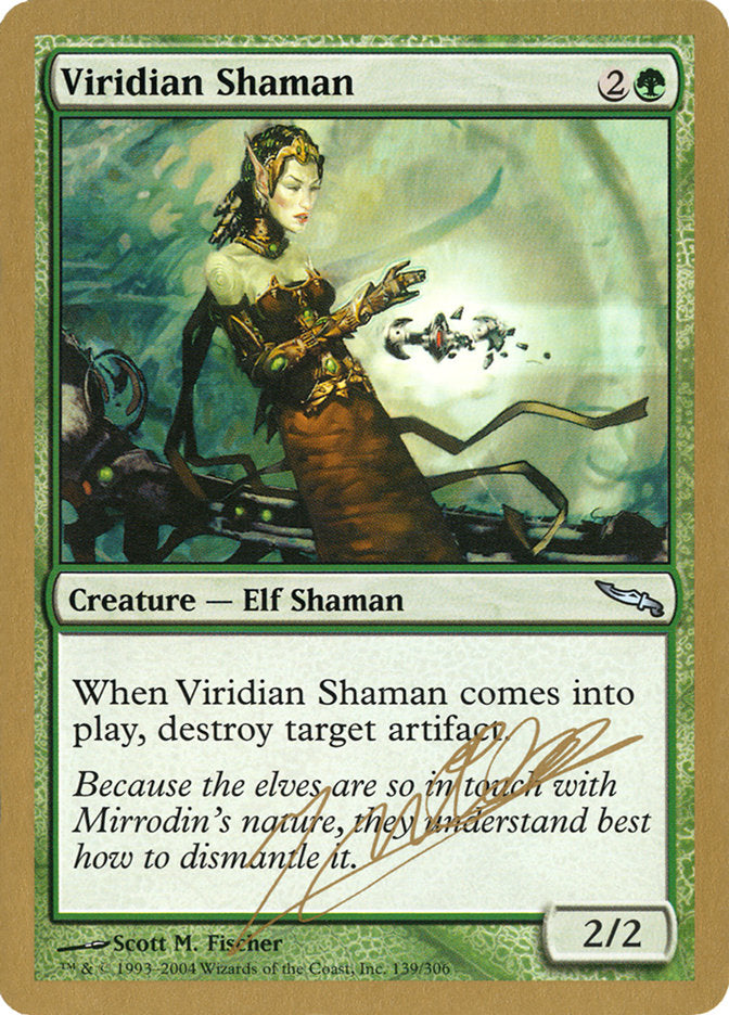 Viridian Shaman (Julien Nuijten) [World Championship Decks 2004] - Evolution TCG