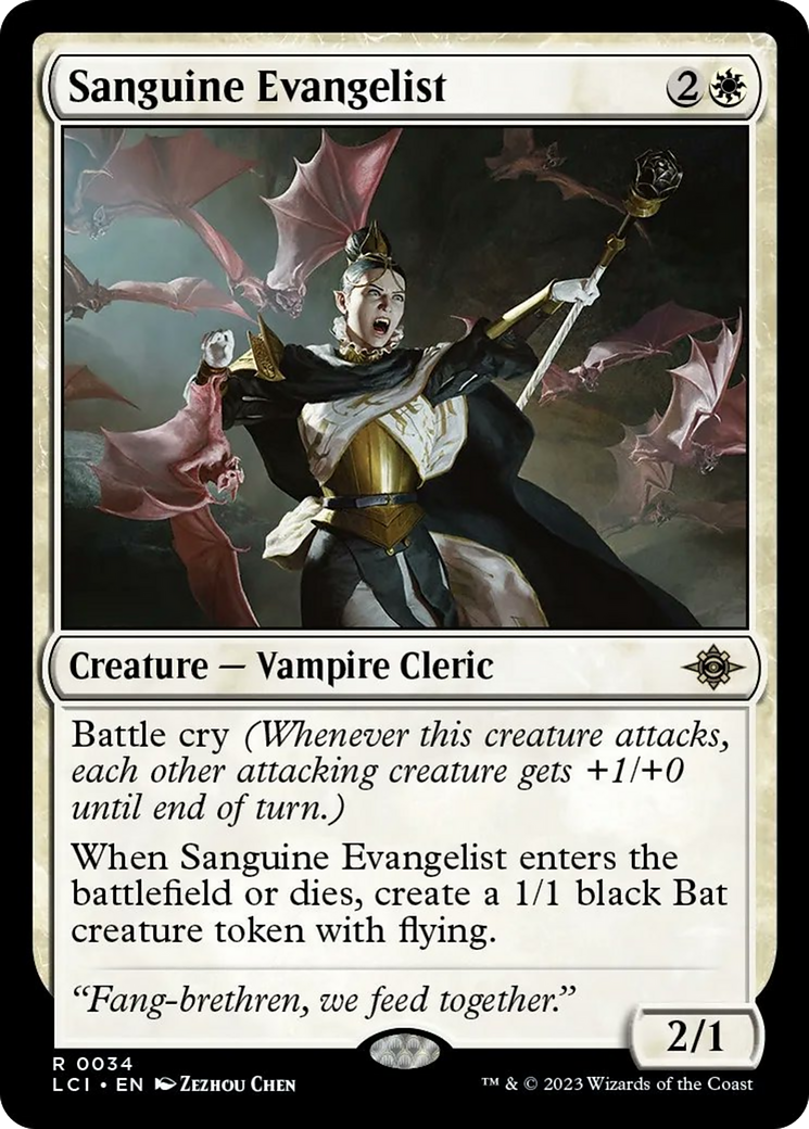 Sanguine Evangelist [The Lost Caverns of Ixalan] - Evolution TCG