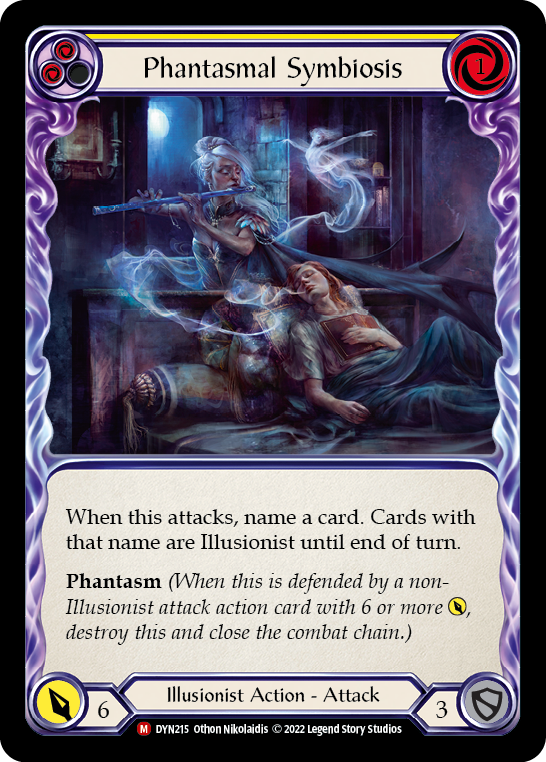 Phantasmal Symbiosis [DYN215] (Dynasty)  Rainbow Foil - Evolution TCG