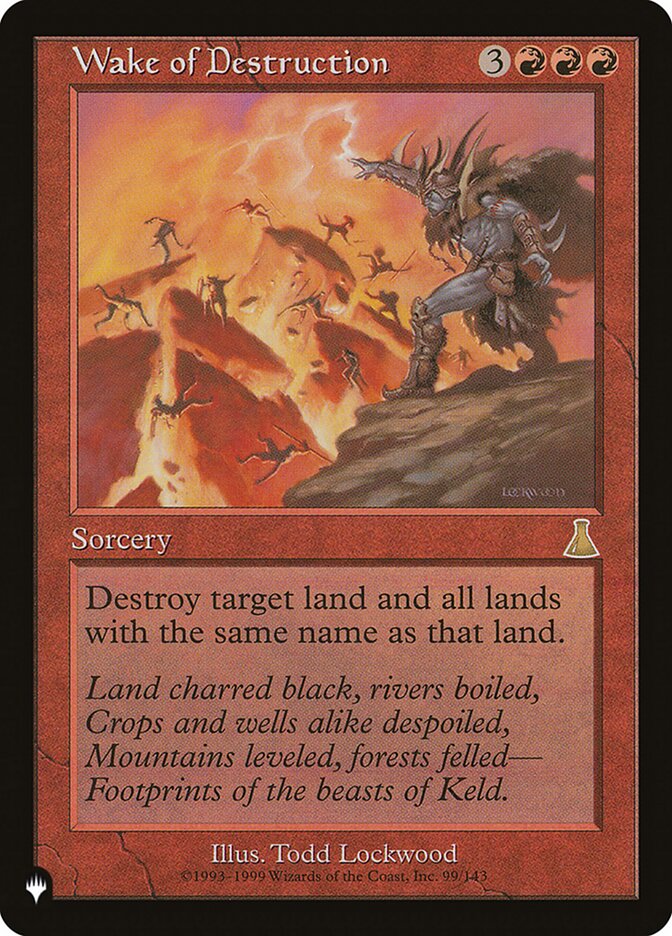 Wake of Destruction [The List] - Evolution TCG