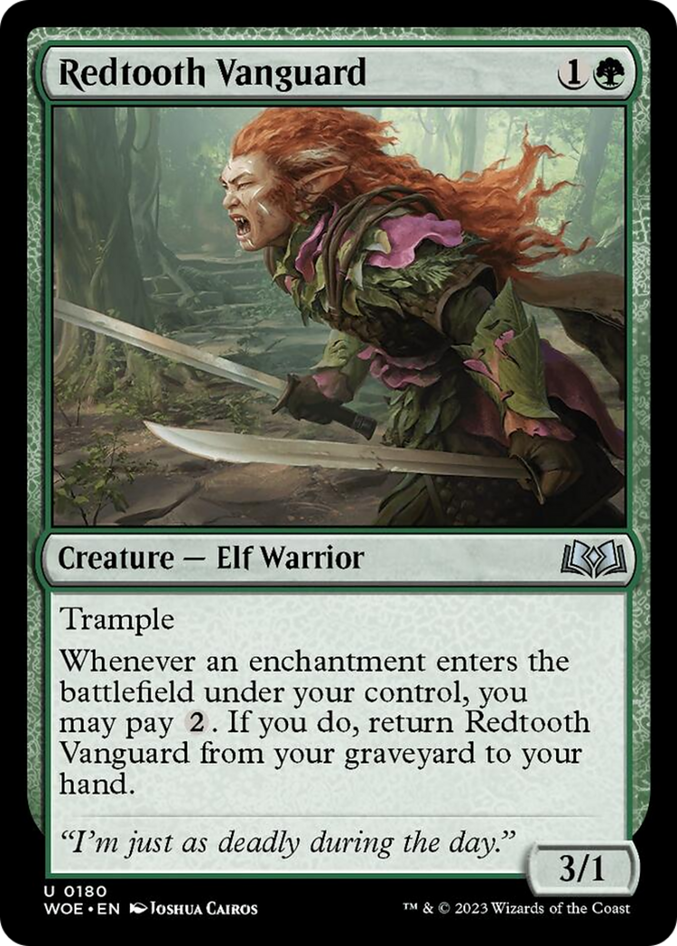 Redtooth Vanguard [Wilds of Eldraine] - Evolution TCG