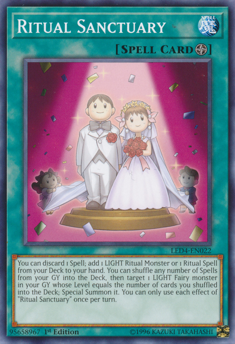 Ritual Sanctuary [LED4-EN022] Common - Evolution TCG