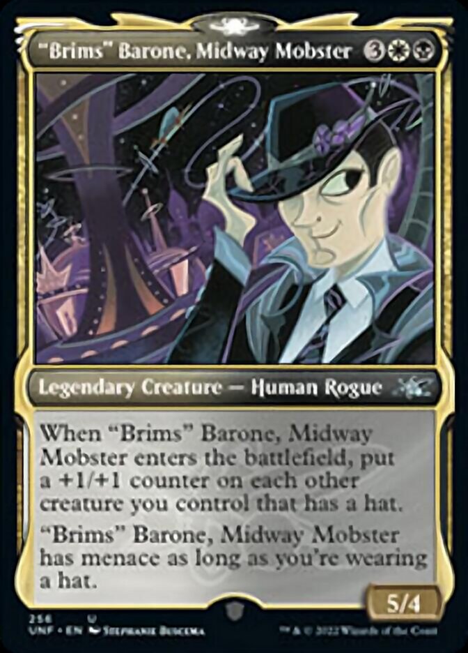 "Brims" Barone, Midway Mobster (Showcase) [Unfinity] - Evolution TCG