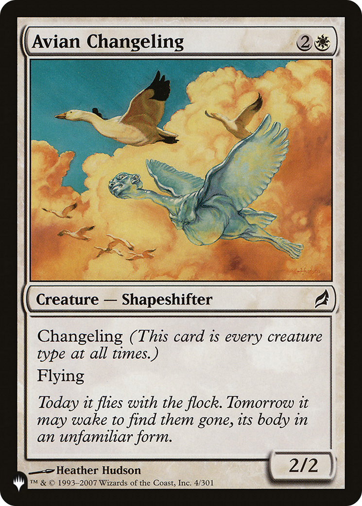 Avian Changeling [The List] - Evolution TCG