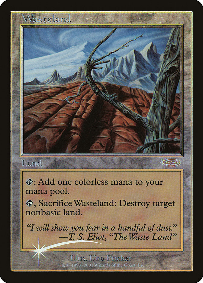 Wasteland [Magic Player Rewards 2001] - Evolution TCG