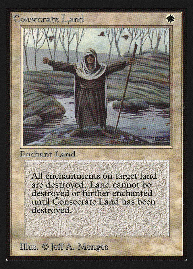 Consecrate Land [International Collectors' Edition] - Evolution TCG