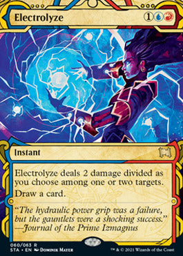 Electrolyze (Foil Etched) [Strixhaven: School of Mages Mystical Archive] - Evolution TCG