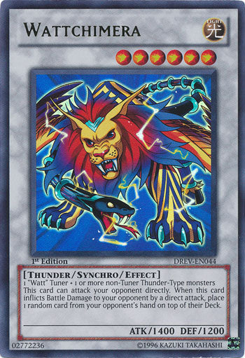 Wattchimera [DREV-EN044] Ultra Rare - Evolution TCG