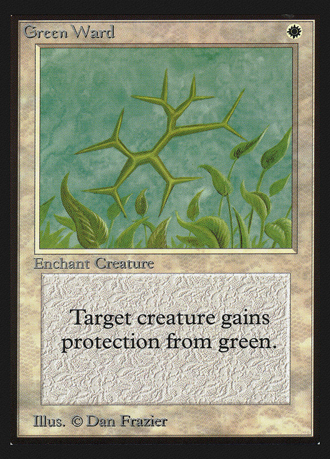 Green Ward [International Collectors' Edition] - Evolution TCG